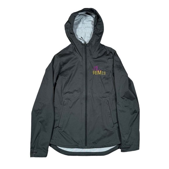 The North Face Women's Sz S Dry Vent Rain Jacket Gray Zip Up Windbreaker - Picture 1 of 13